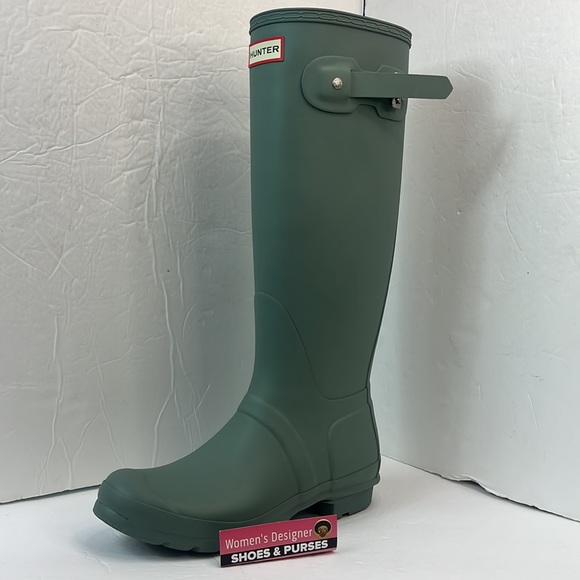 Hunter Original Tall Rain women’s boots - Picture 5 of 12